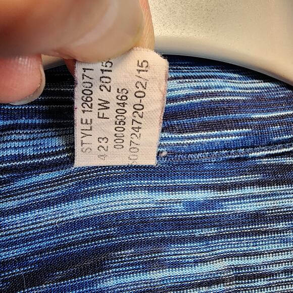 Under Armour Performance Pullover Size L Space Dye Blue 1/2 Zip Lightweight Gorp - Picture 11 of 11